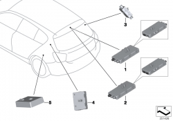 components , antenna amplifier