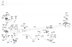 exhaust system six cylider