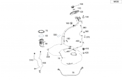 fuel tank with detachable