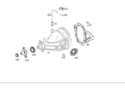 rear axle housing